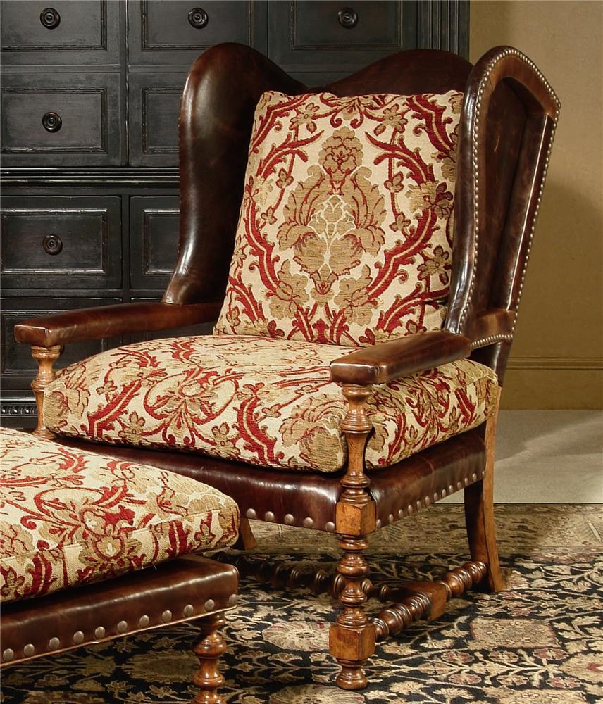 Hobson upholstered wingback arm chair sale